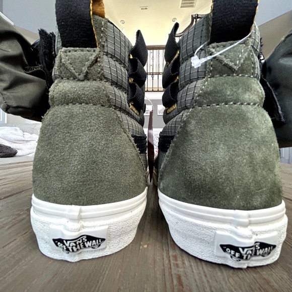 VANS Men Sk8-Hi Grape Leaf  CMMNTY Tactical Utility High Top Sneakers Sz 8.5 NEW - Picture 11 of 15